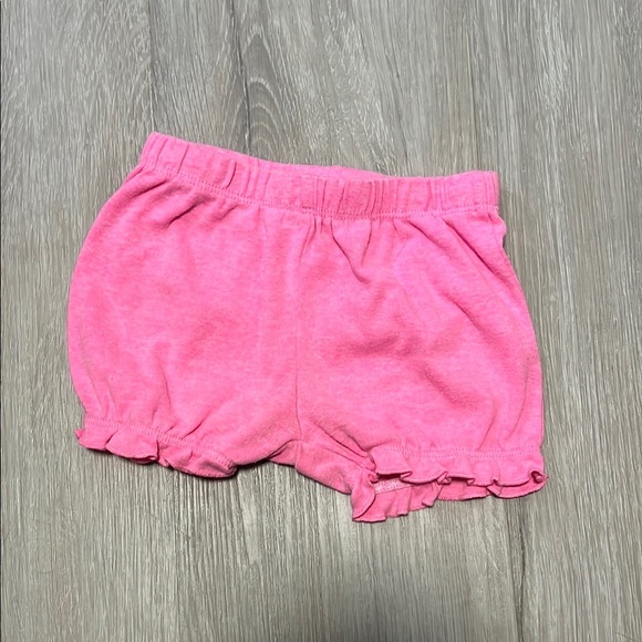 4/$20 Carters Pink Ruffle Hem Shorts 18M - Picture 1 of 1
